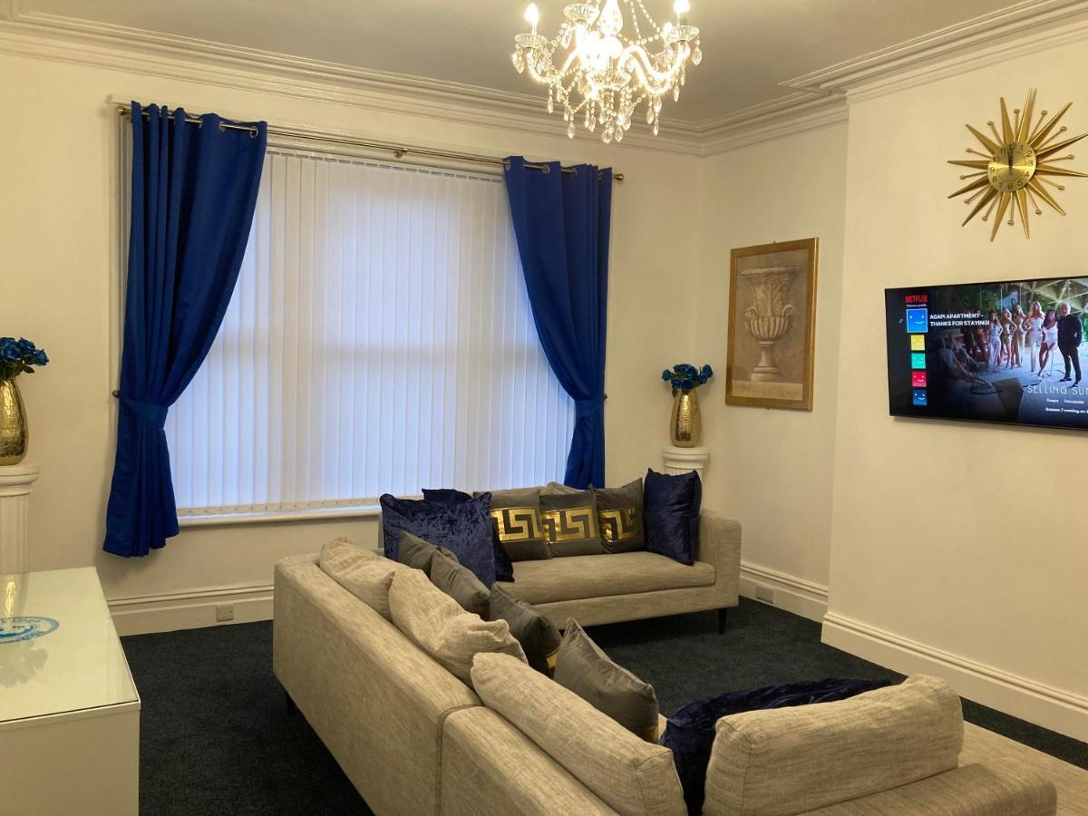 Agapi Apartment - Sea View Sleeps Ten Blackpool Buitenkant foto